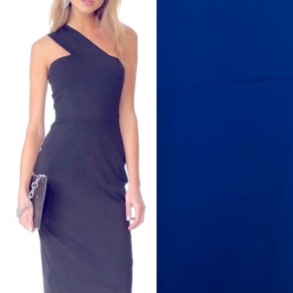 NWT Susana Monaco Tina Dress Royal Blue Large